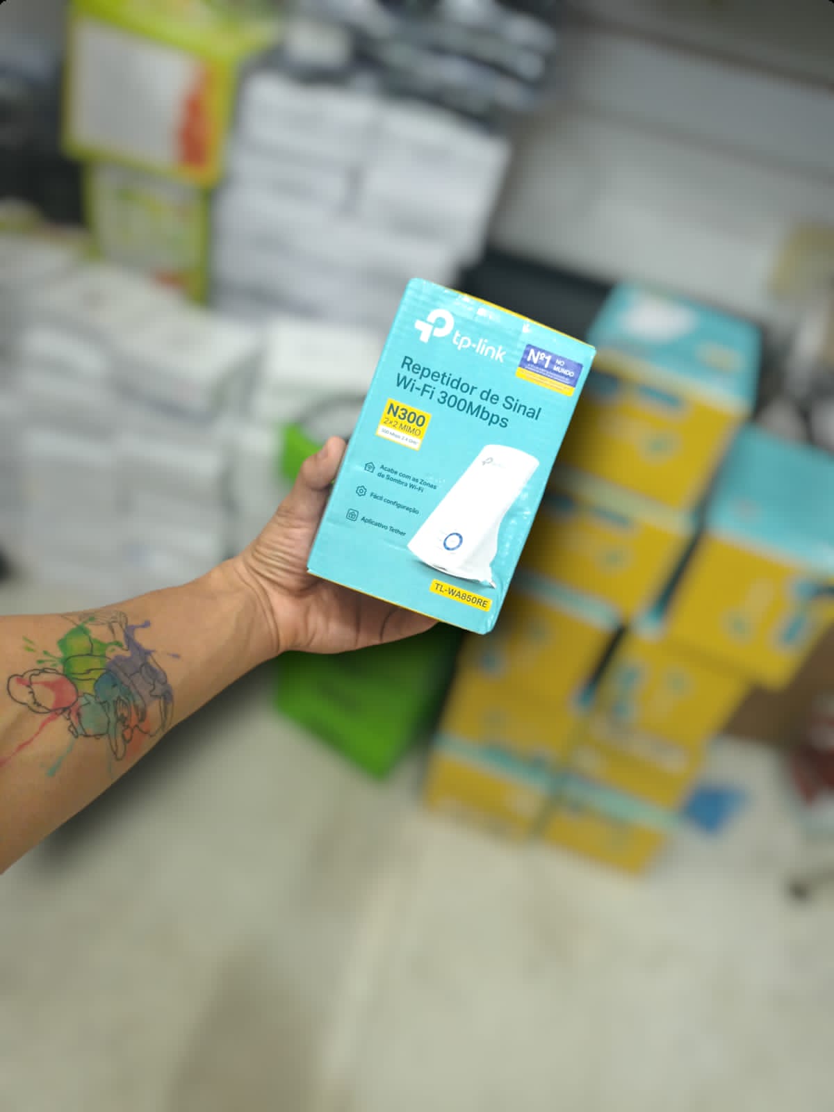 REPETIDOR  WIFI TP LINK  wa850re