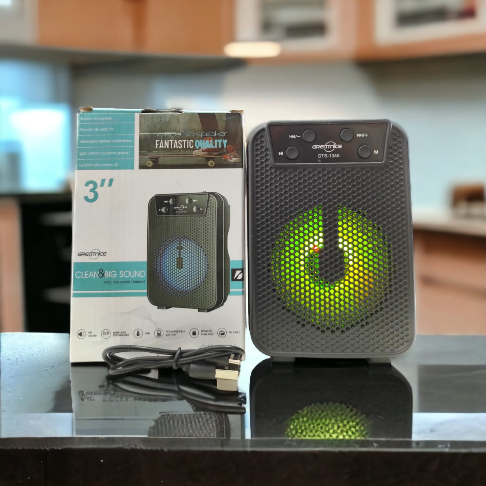 parlante gts-1345 B  ( sin garantia)