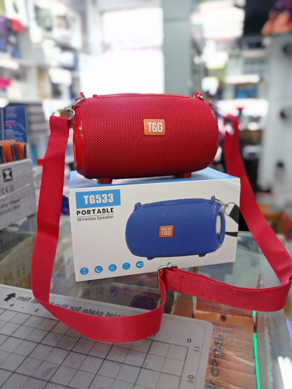 parlantes bluetooth tg553  ( sin garantia)