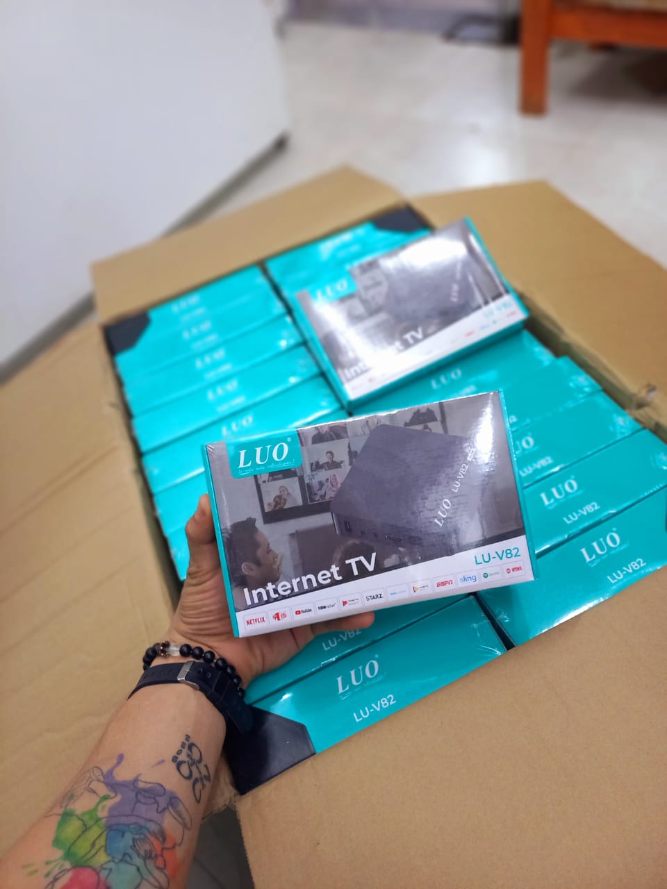 Tv box luo v81 convertidor