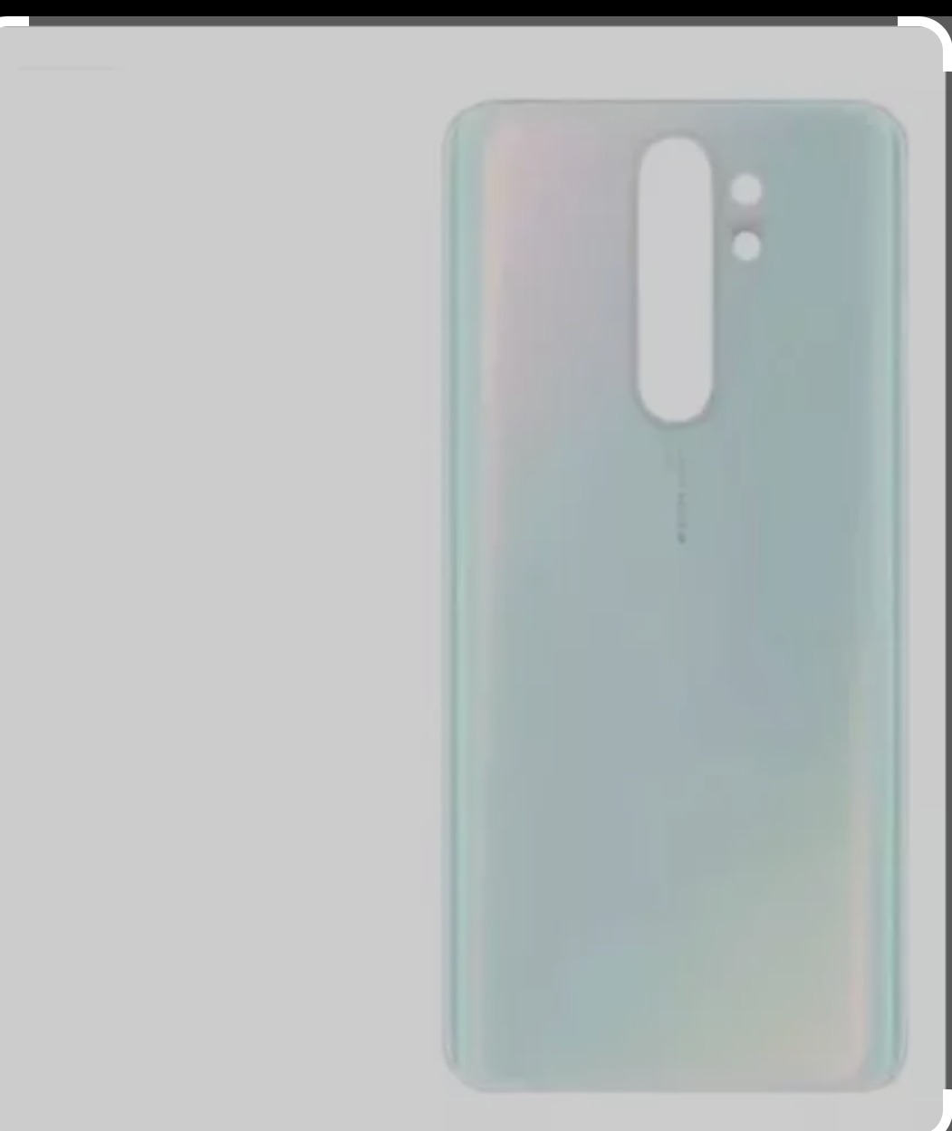 Tapa redmi note 8 pro blanco 
