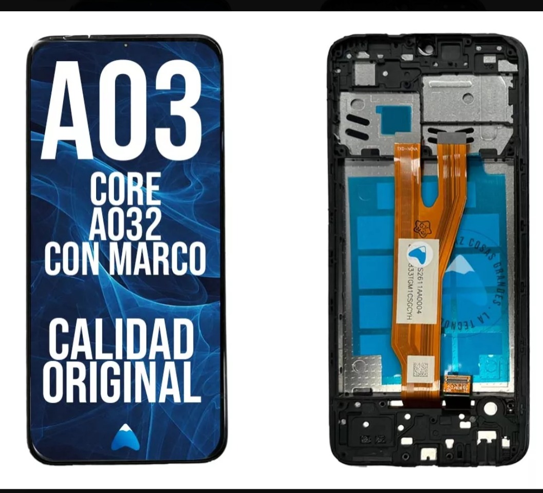MODULO SAMSUNG A03 CORE ORIGINAL CON MARCO 