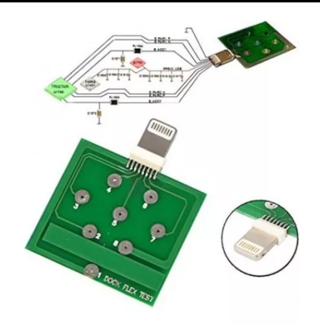 test ip pin de carga IPHONE