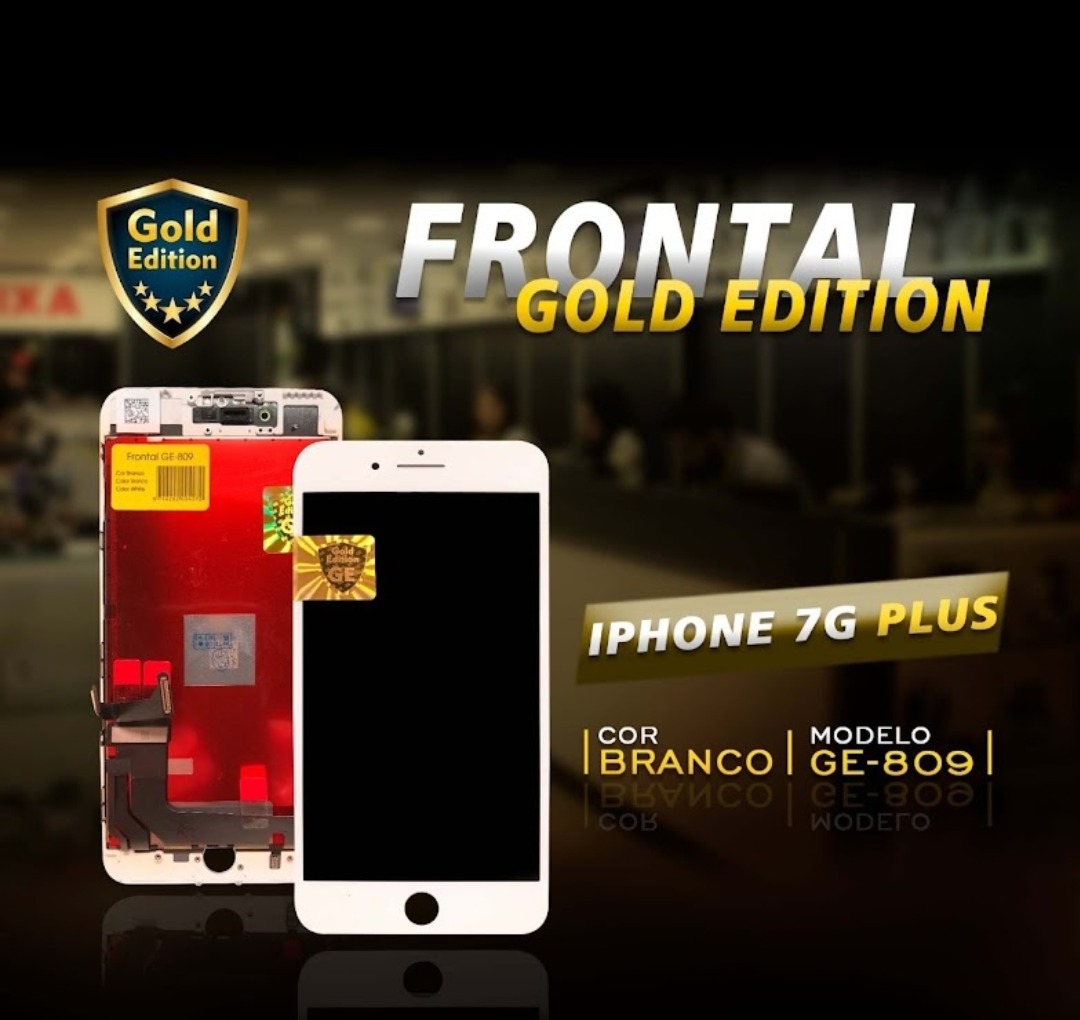 Modulo iphone 7g plus gold edition blanco