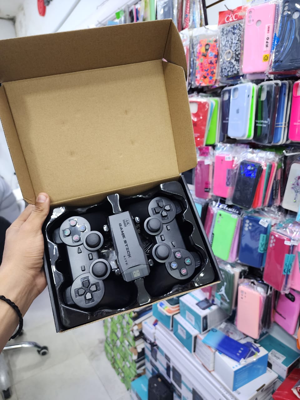 game box stick 2.4g (verde)