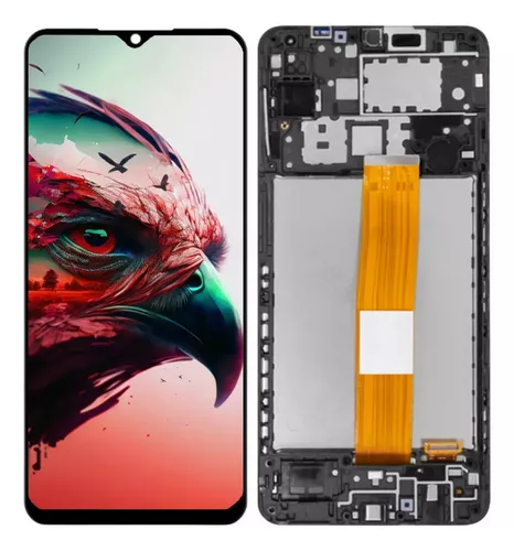 Modulo samsung a12 125f/ 127 oled con marco