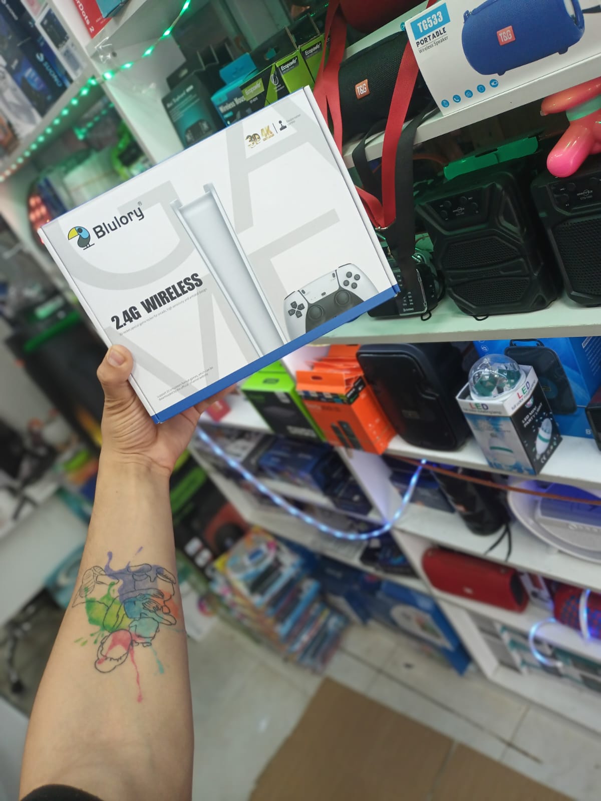 game box 5 (blanco) 2.4G