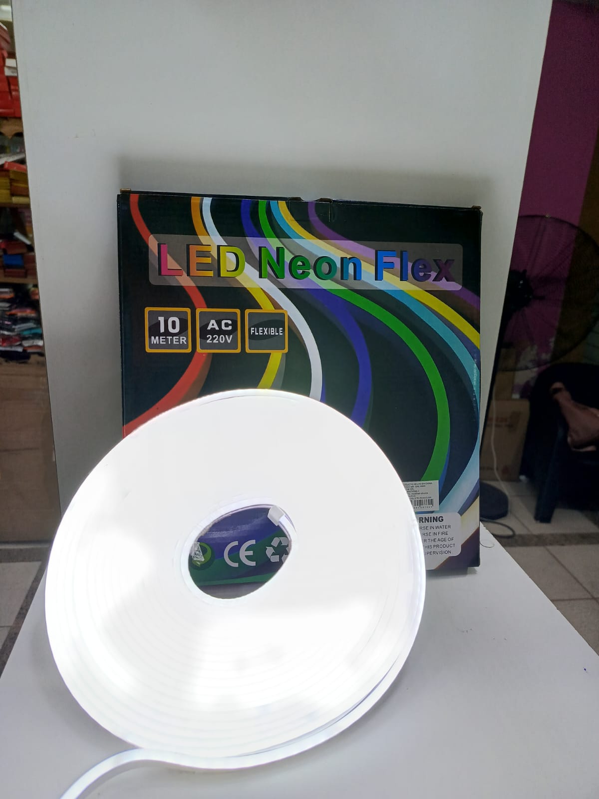 tira led Neon 10m Blanco  