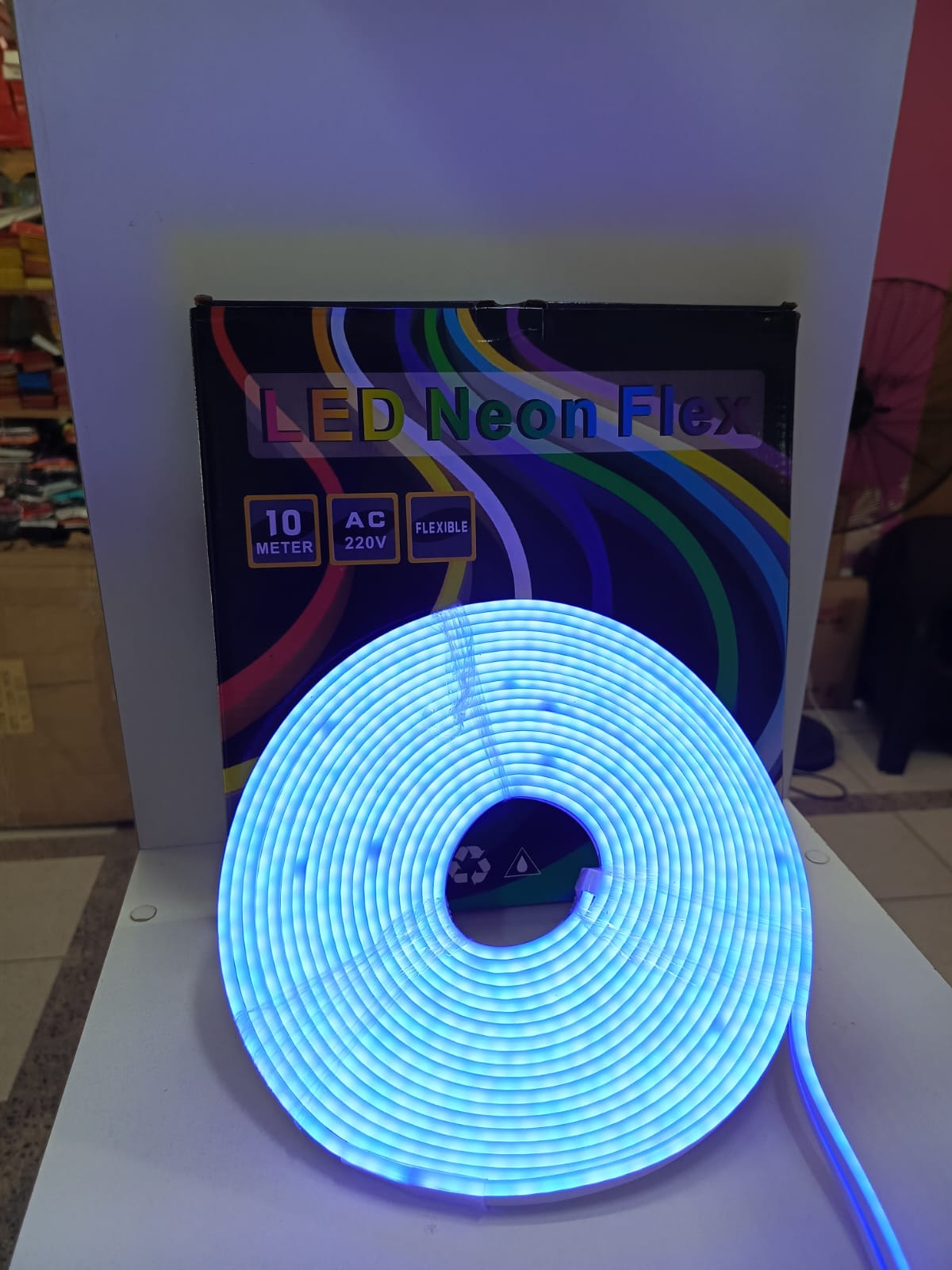 tira led Neon 10m Azul