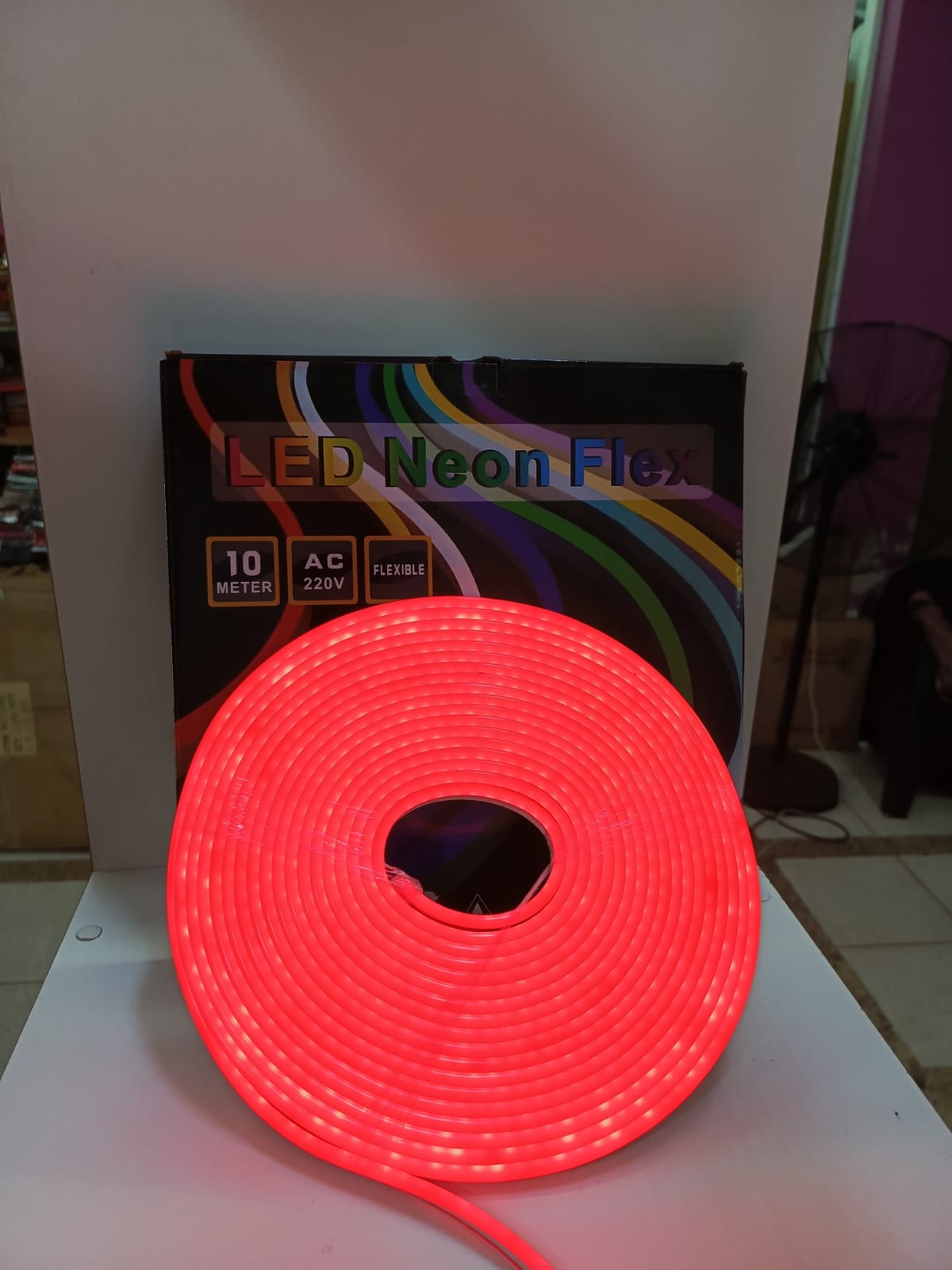 tira led Neon 10m Rojo
