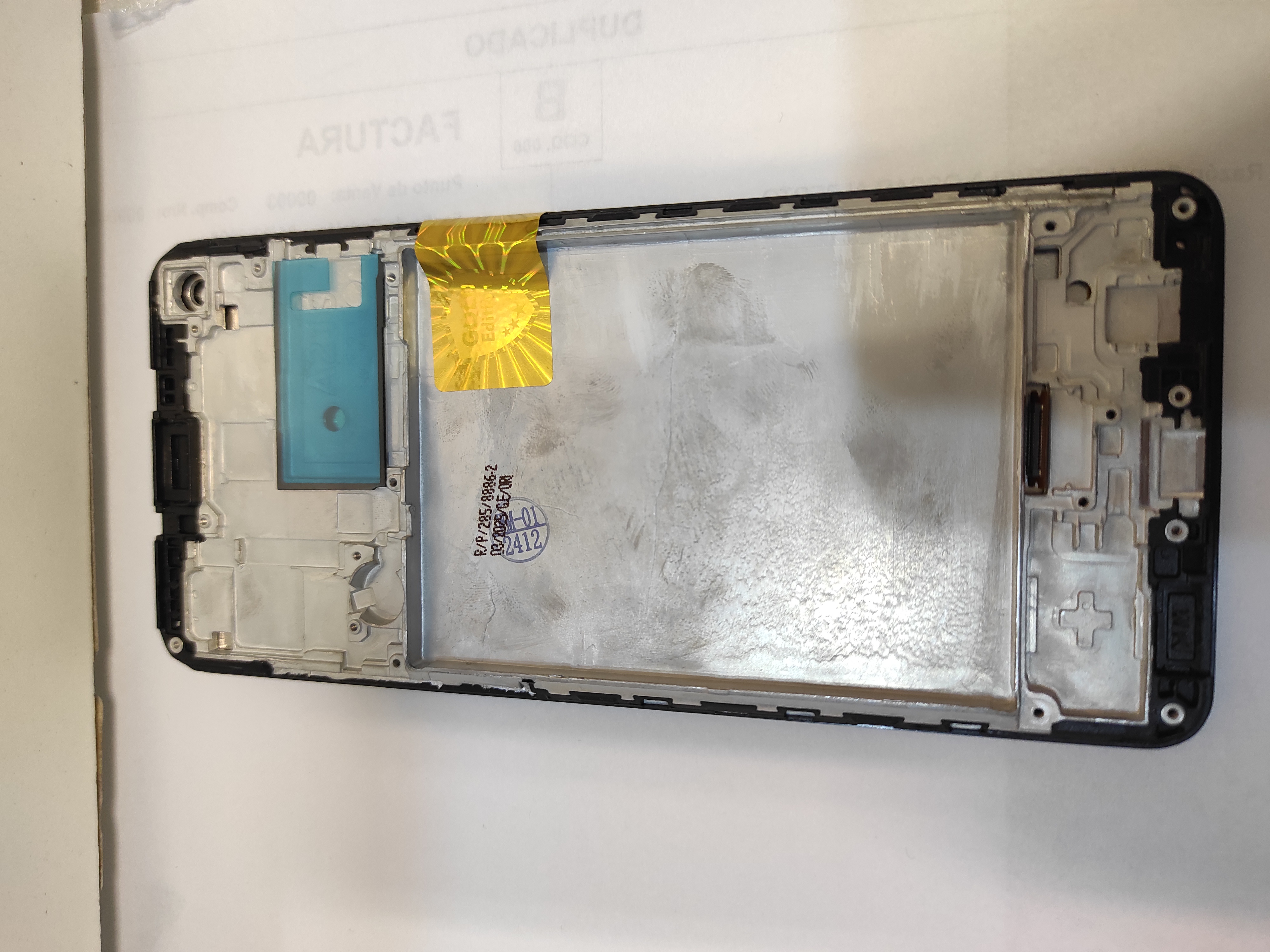 MODULO SAMSUNG A21S GOLD EDITION