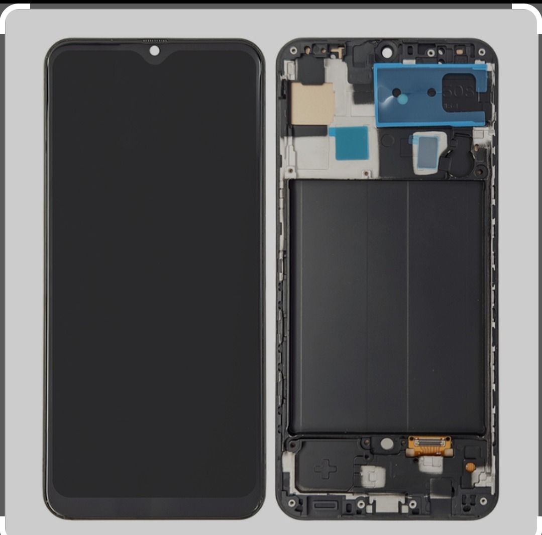 Modulo samsung a505/a30 oled con marco 