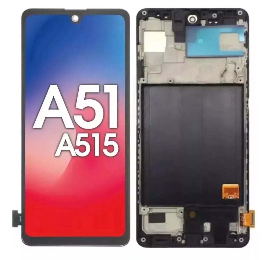 Modulo samsung a51 oled small con marco 