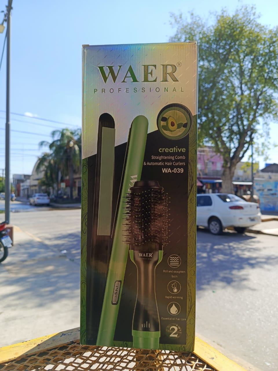 Planchita para Pelo COMBO WAER 039