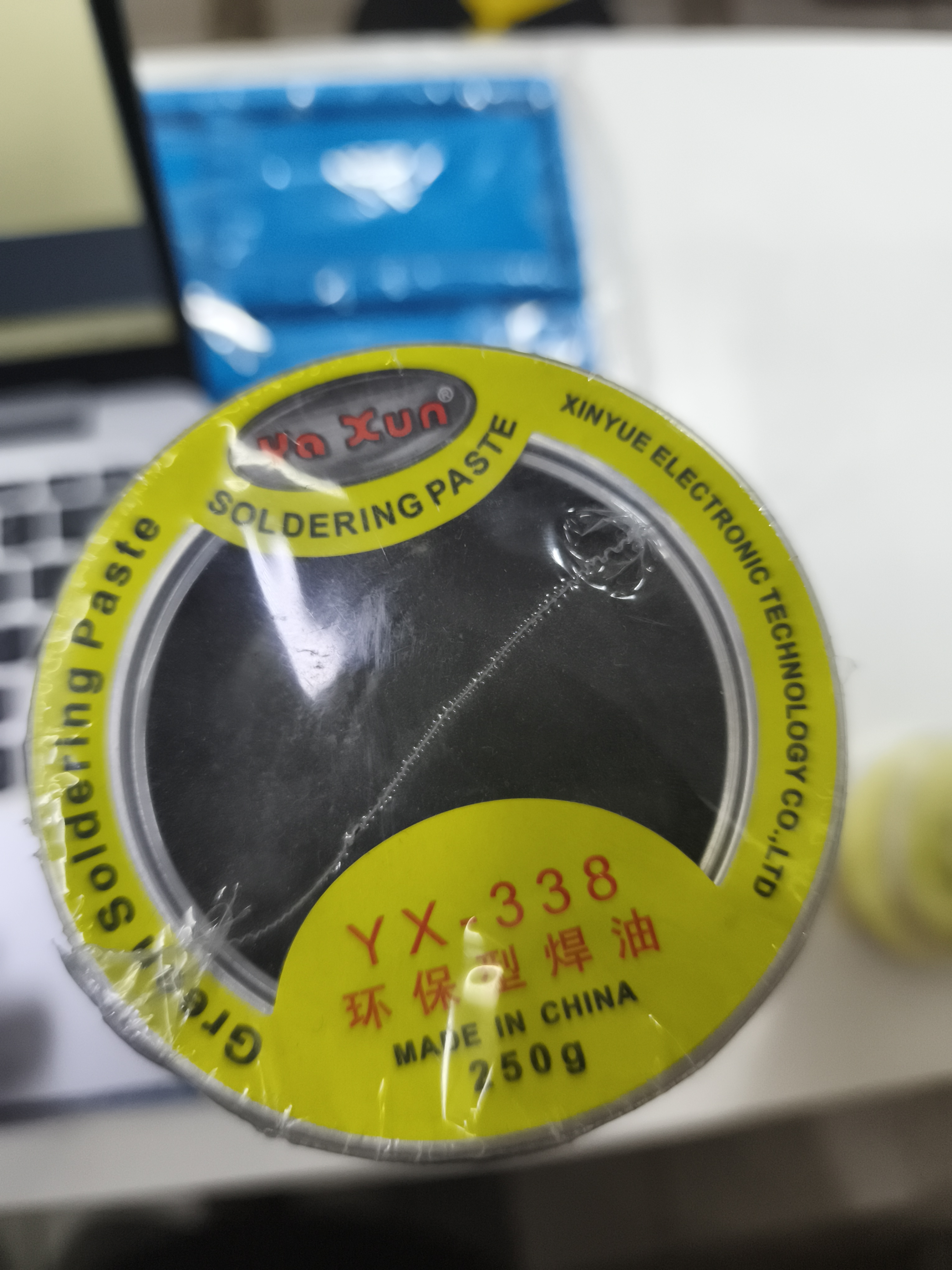 pasta de soldar yaxun 338 250g lata