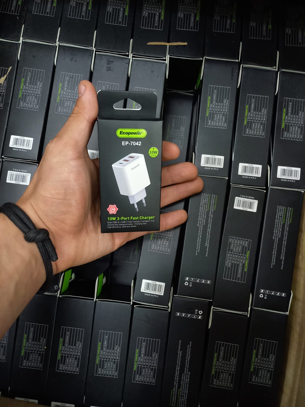 CABEZAL ECOPOWER 10W 3 PUERTOS (7042)