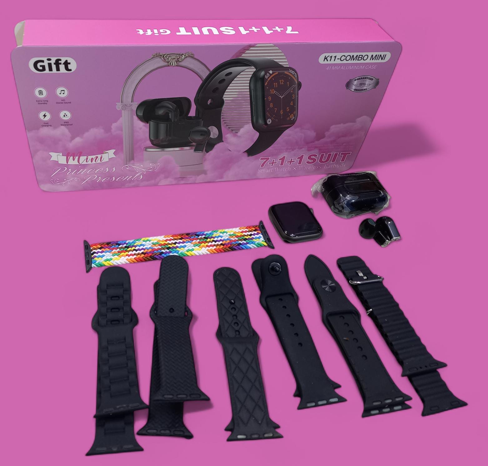 COMBO RELOJ SMART WATCH K11 MINI