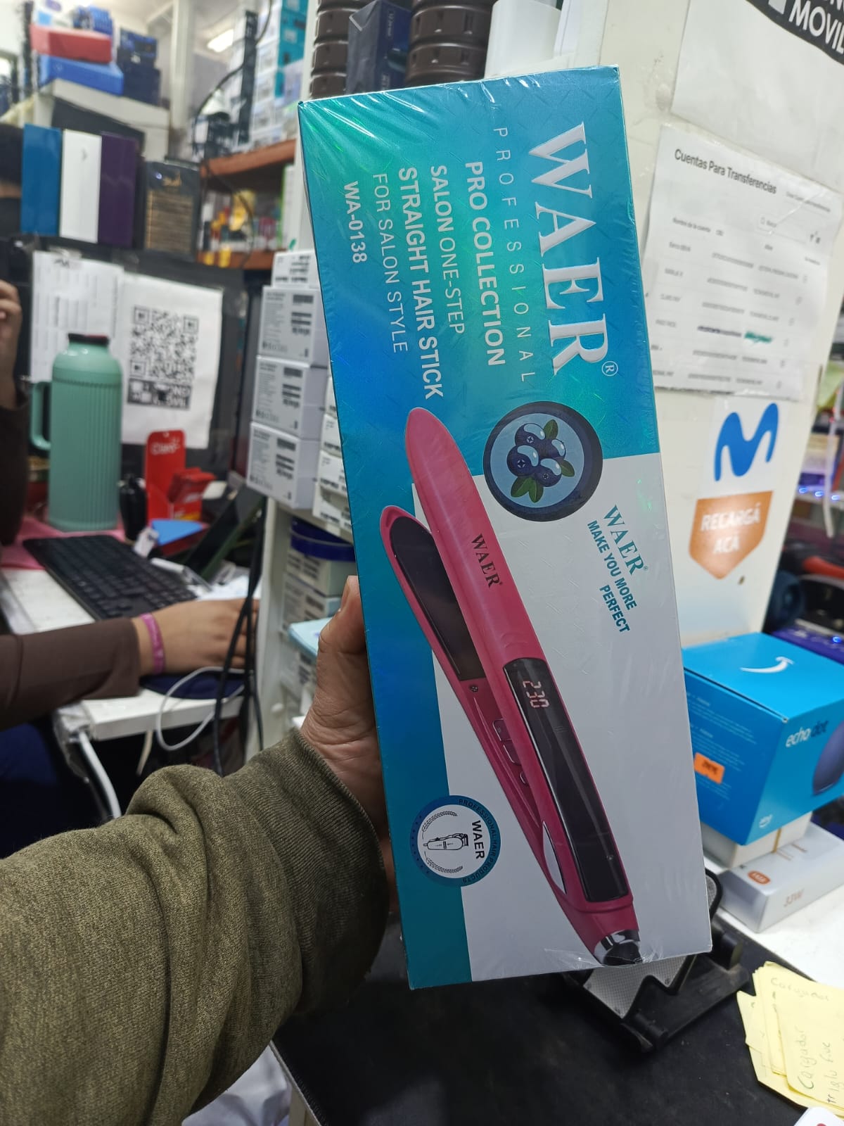 Planchita para Pelo WAER 0138