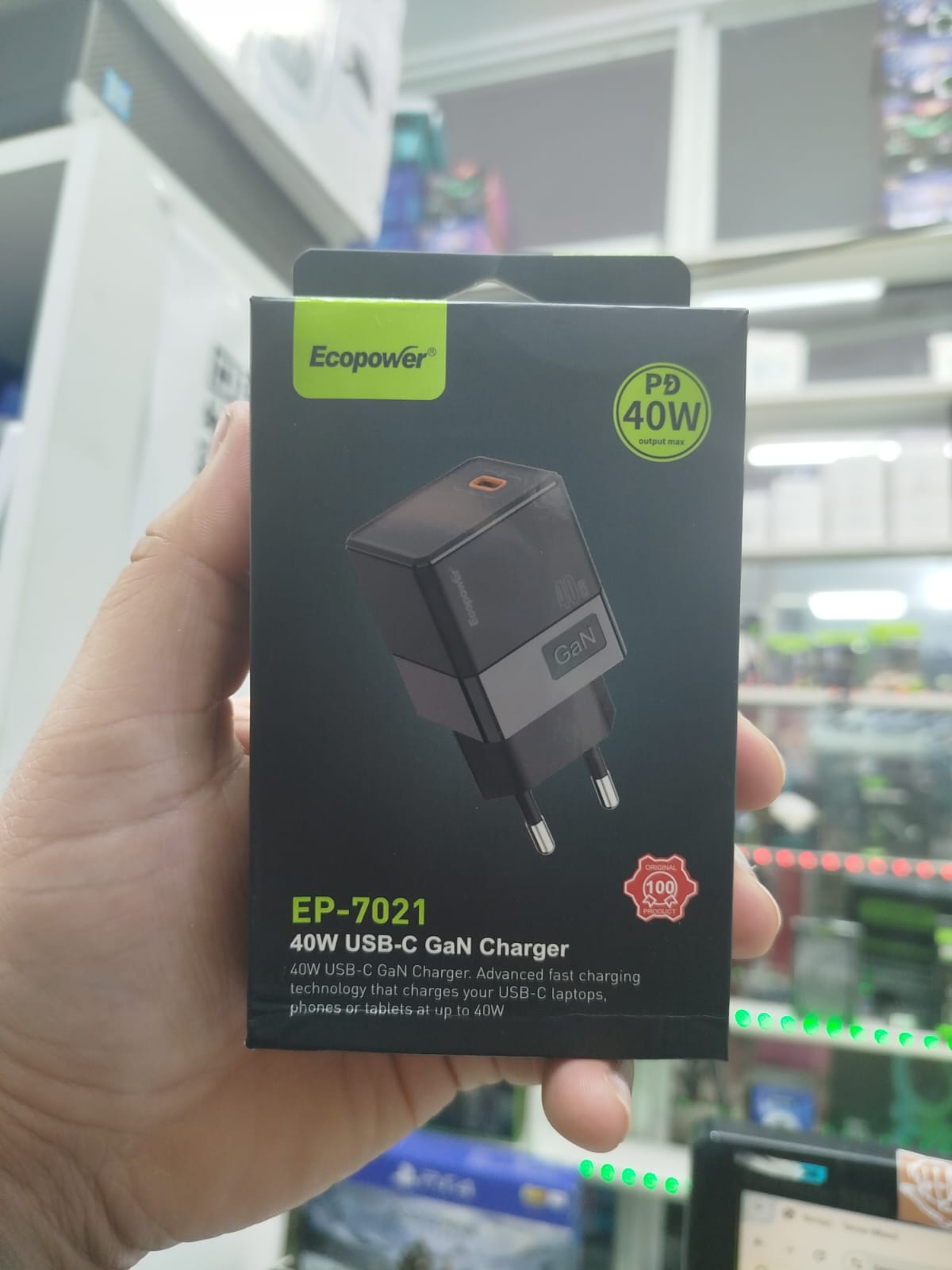 Cabezal ecopower 40w tipo c  (7021)
