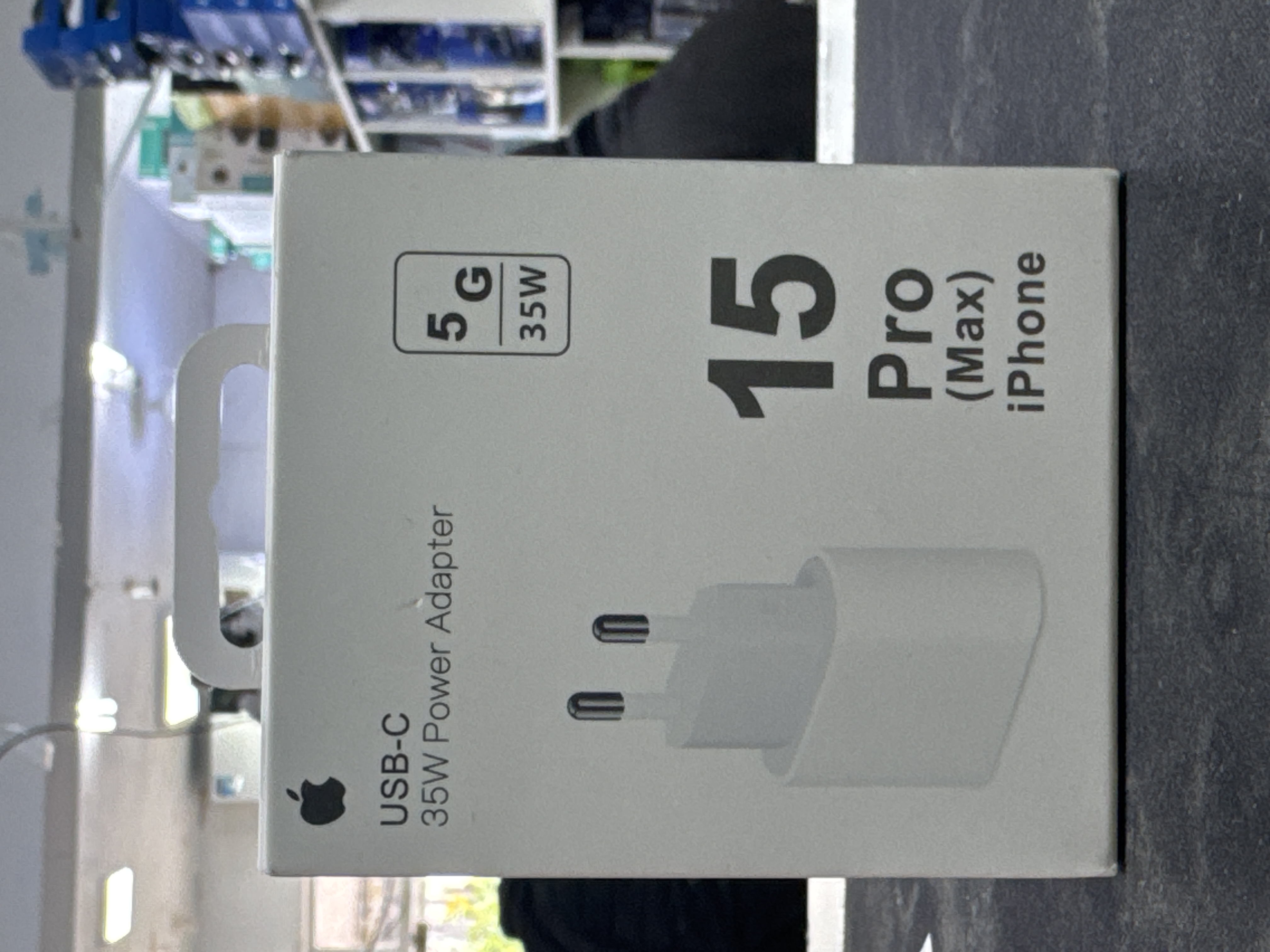 CABEZAL iphone usb C 35 w 