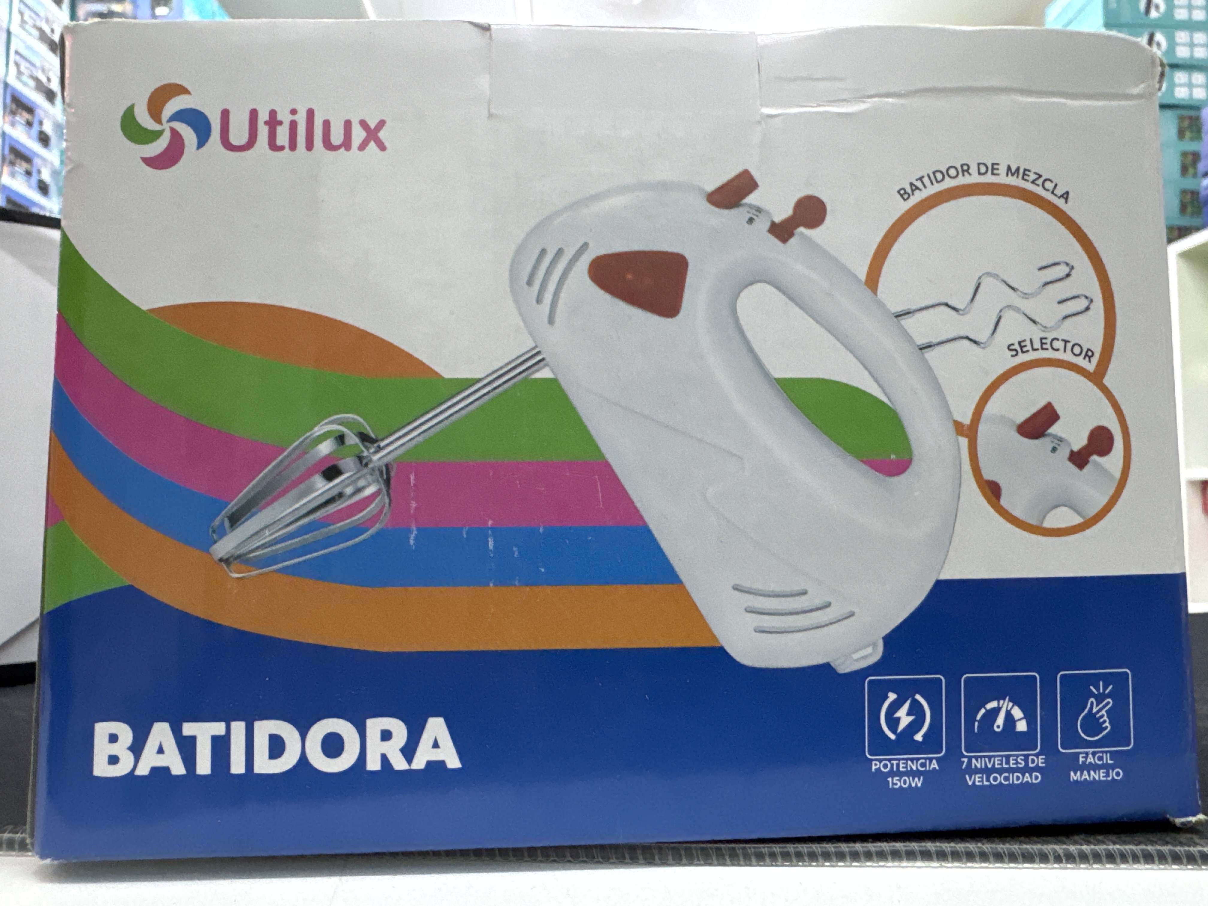 Batidora UTILUX 7  VELOCIDADES