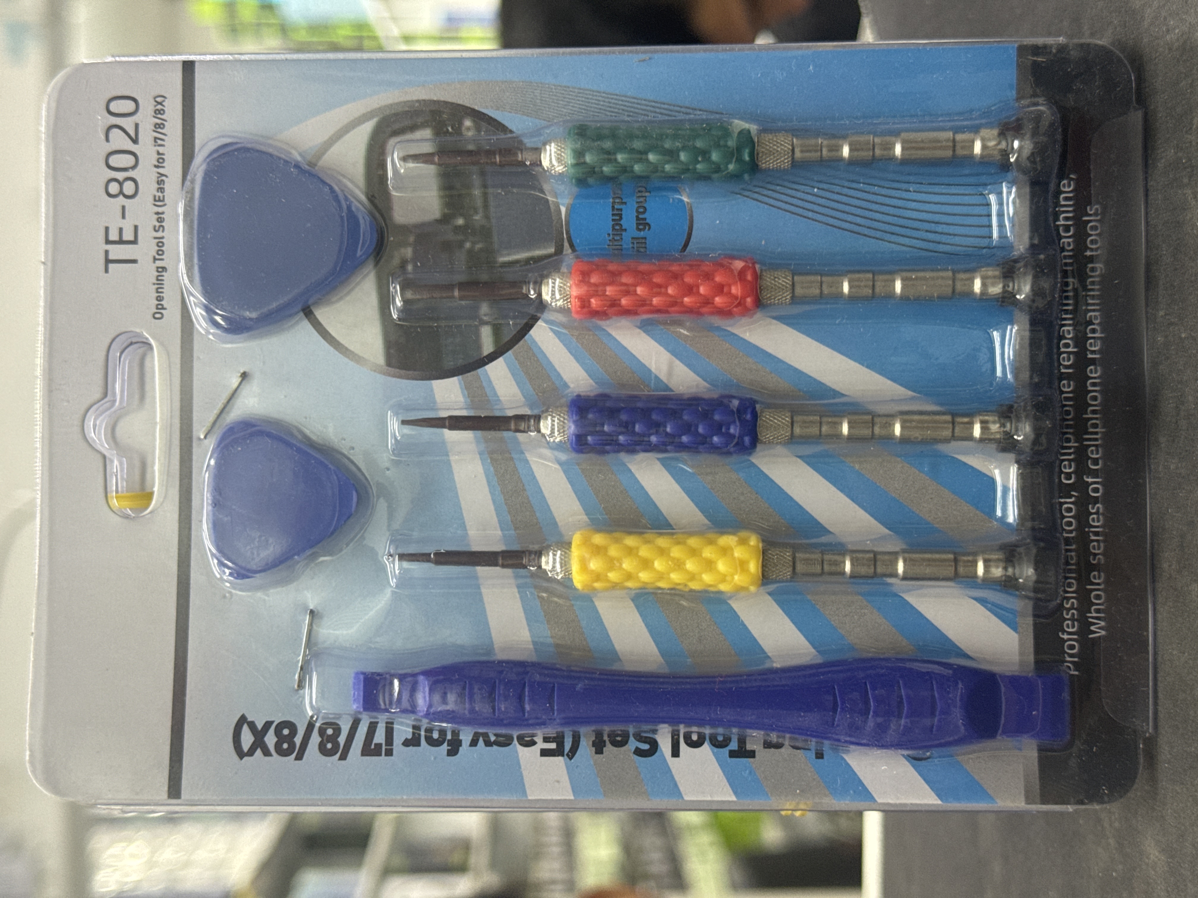 Kit de destornillador te 8020