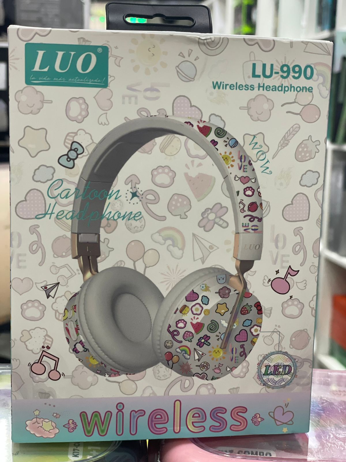 auricular vincha LUO-  LU 990