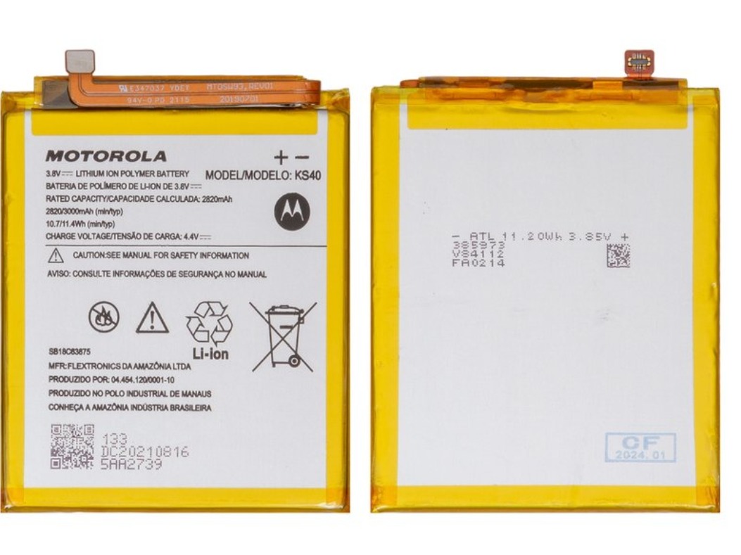 BATERIA MOTOROLA E6S / E6 PLAY (KS40)