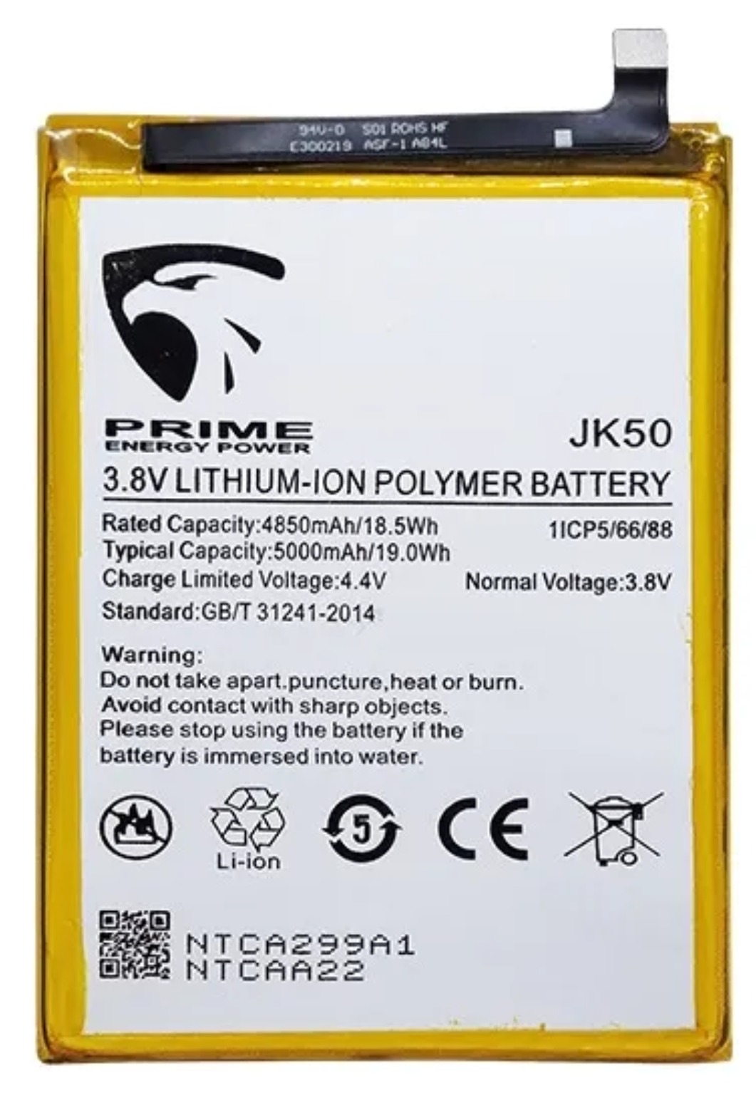 BATERIA MOTOROLA E7I POWER/E40/G10/G20/G30/G51(JK50) ENERGY