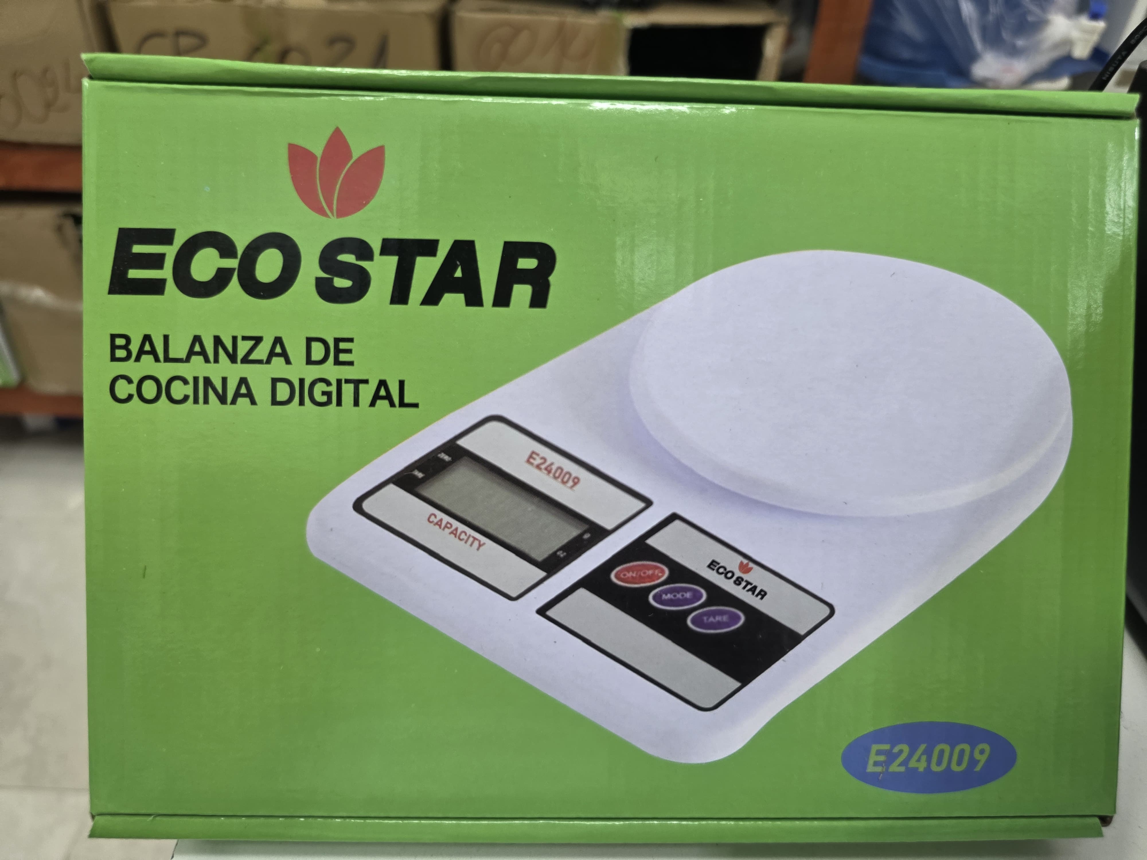 BALANZA 10KGR DE COCINA E24009