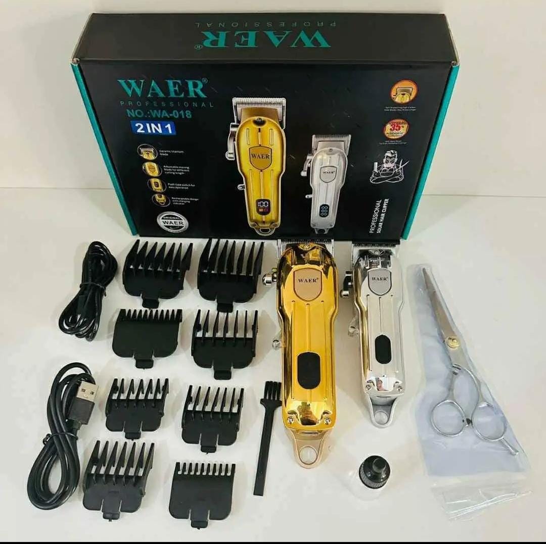 Corta pelo waer  2 en 1  wa-018