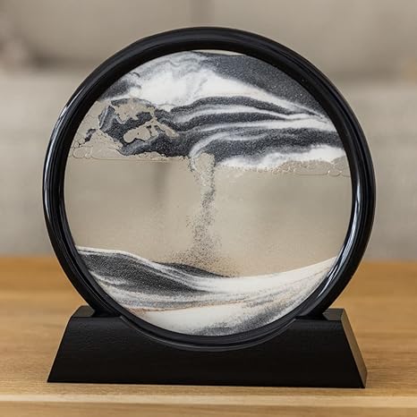 Cuadro decorativo arena en movimiento