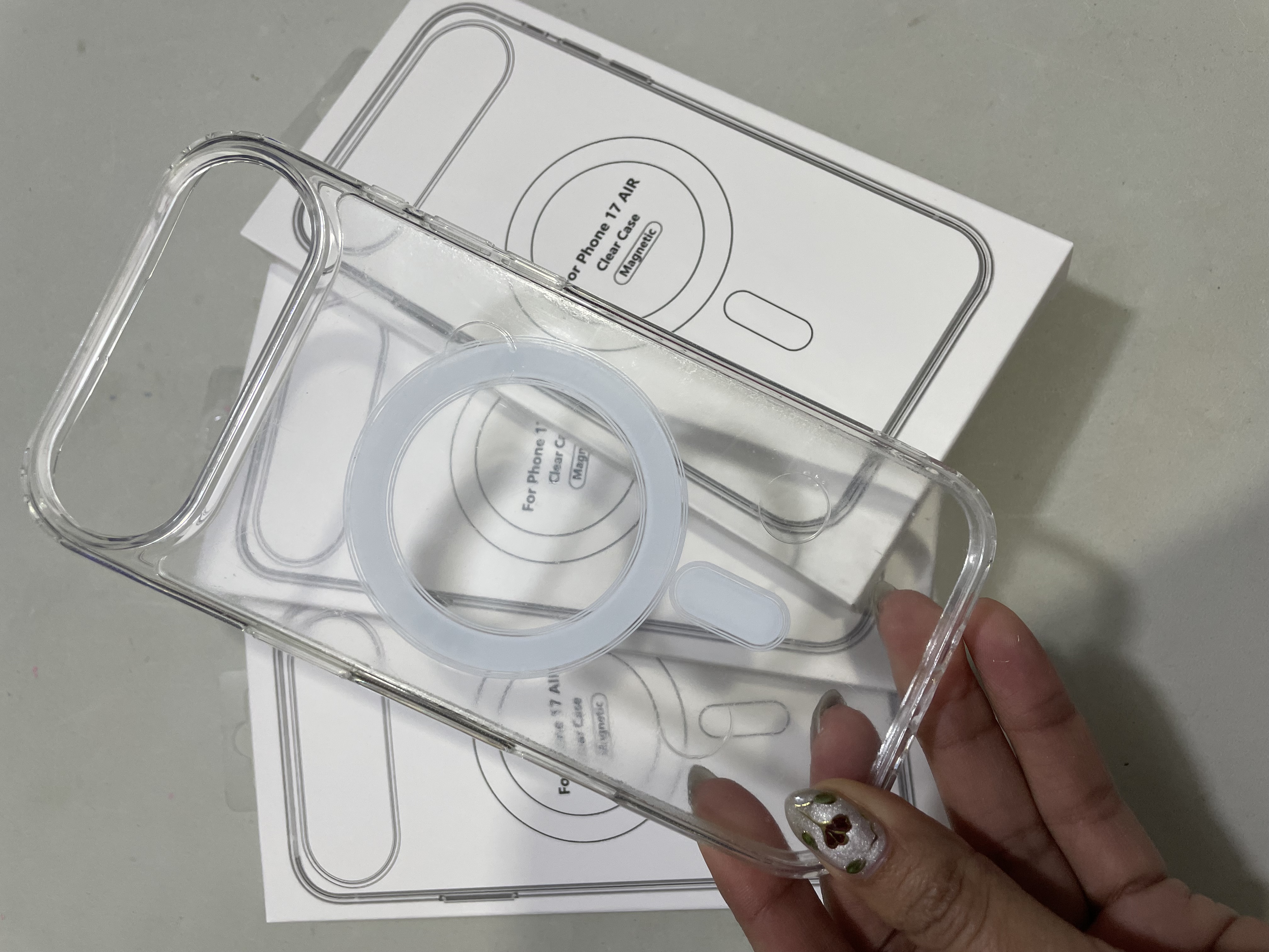 Tpu iphone 17 AIR mag safe