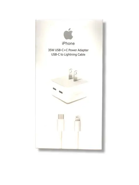 CABEZAL iphone usb C 35 w + USB C A LIGHTNNG