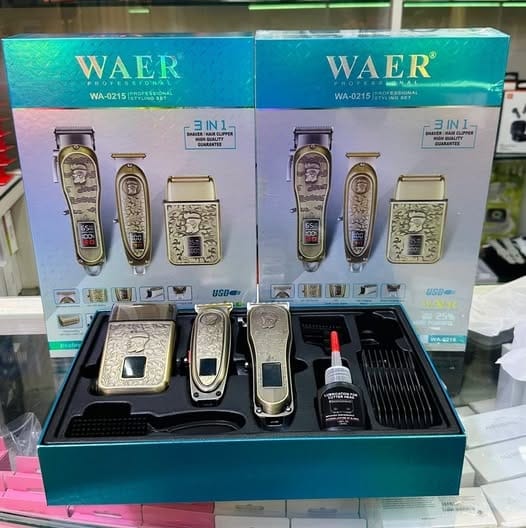 Combo corta pelo waer 0215