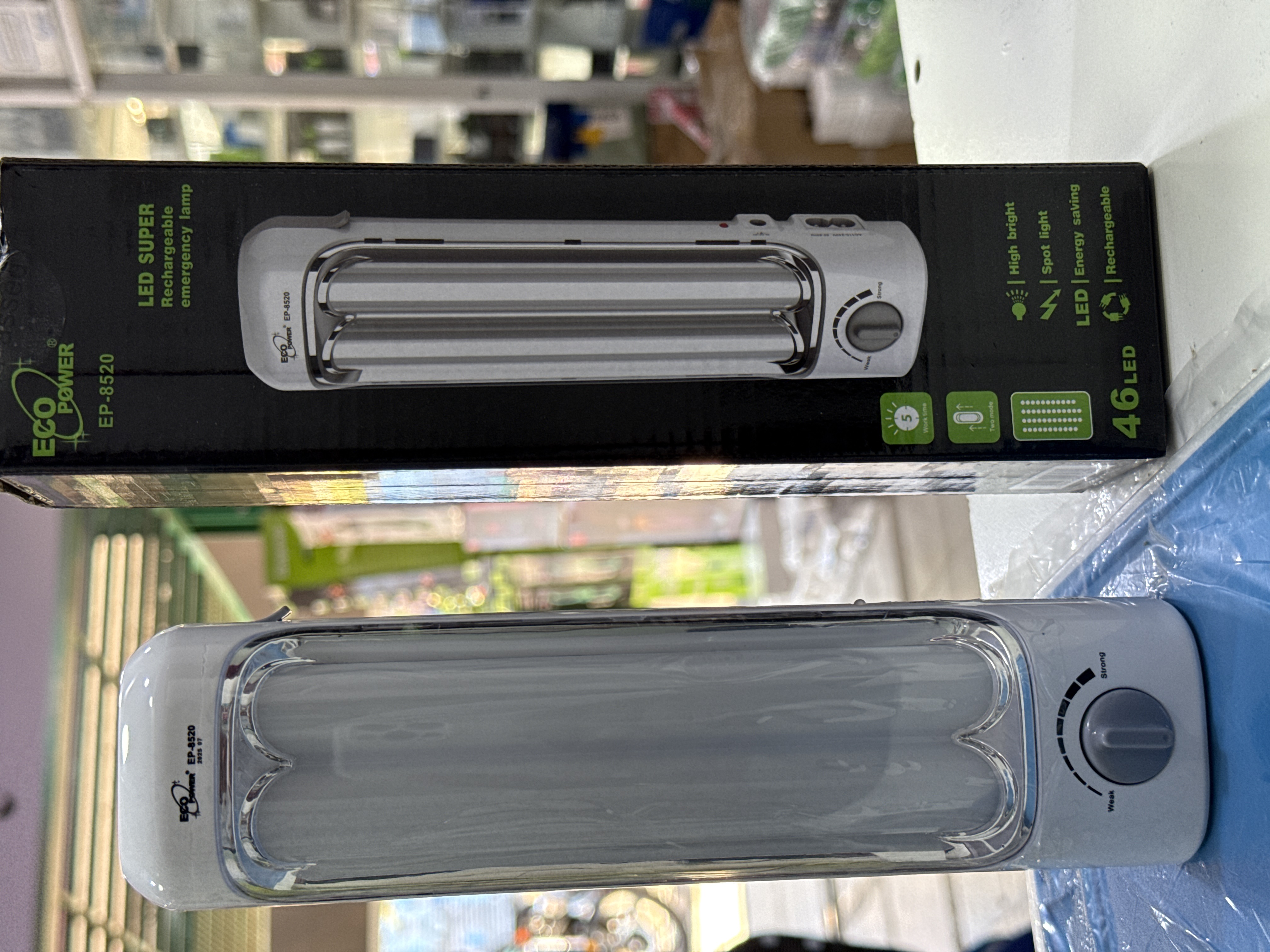 Luz de Emergencia EcoPOWER ( 8520  ) 46 LED