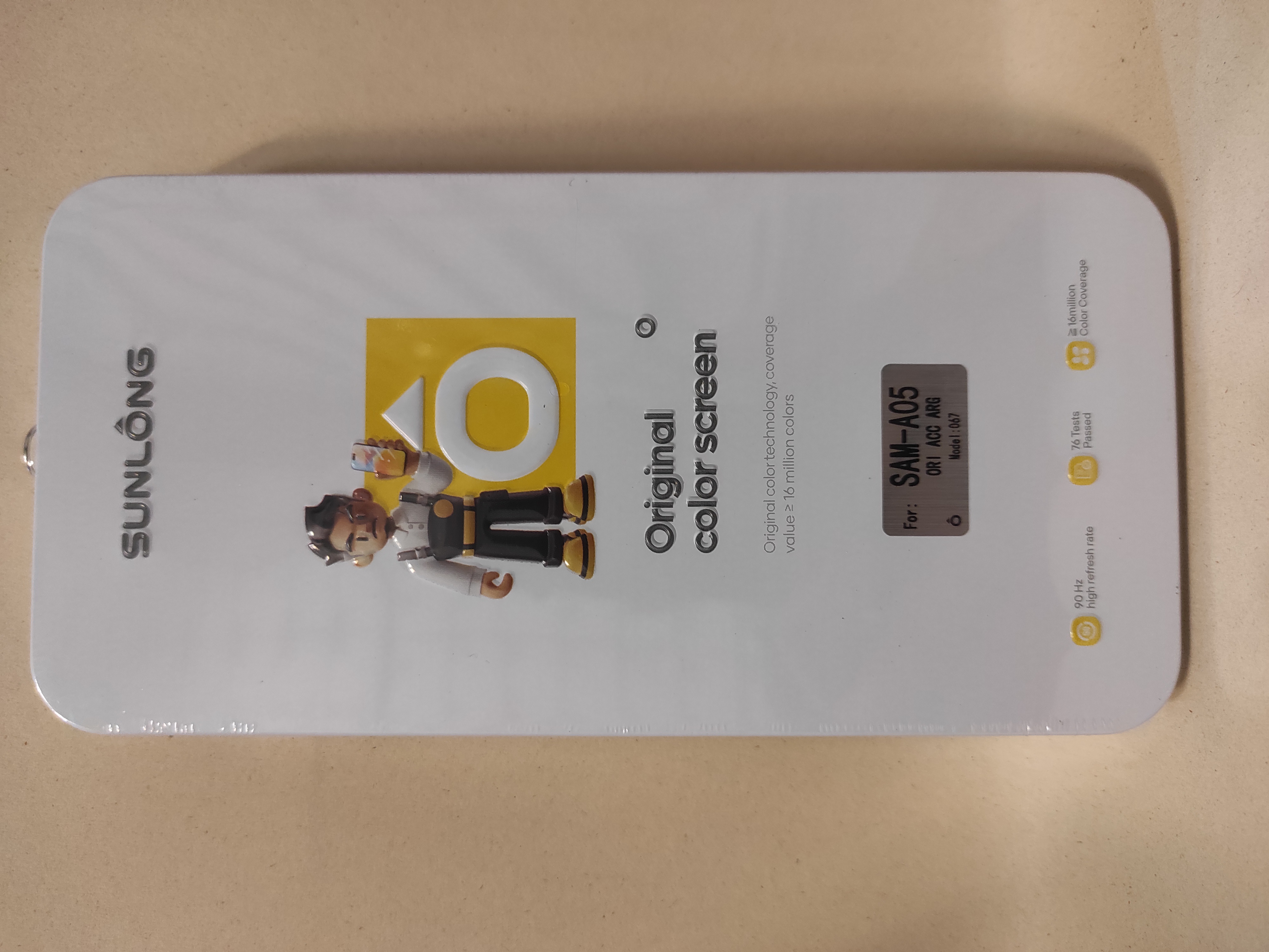 Modulo samsung a05 original con marco sunlong