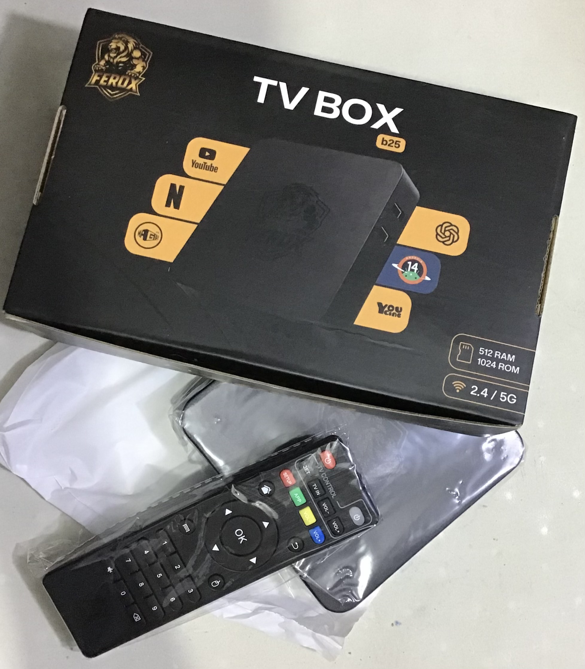 Tv box ferox 
