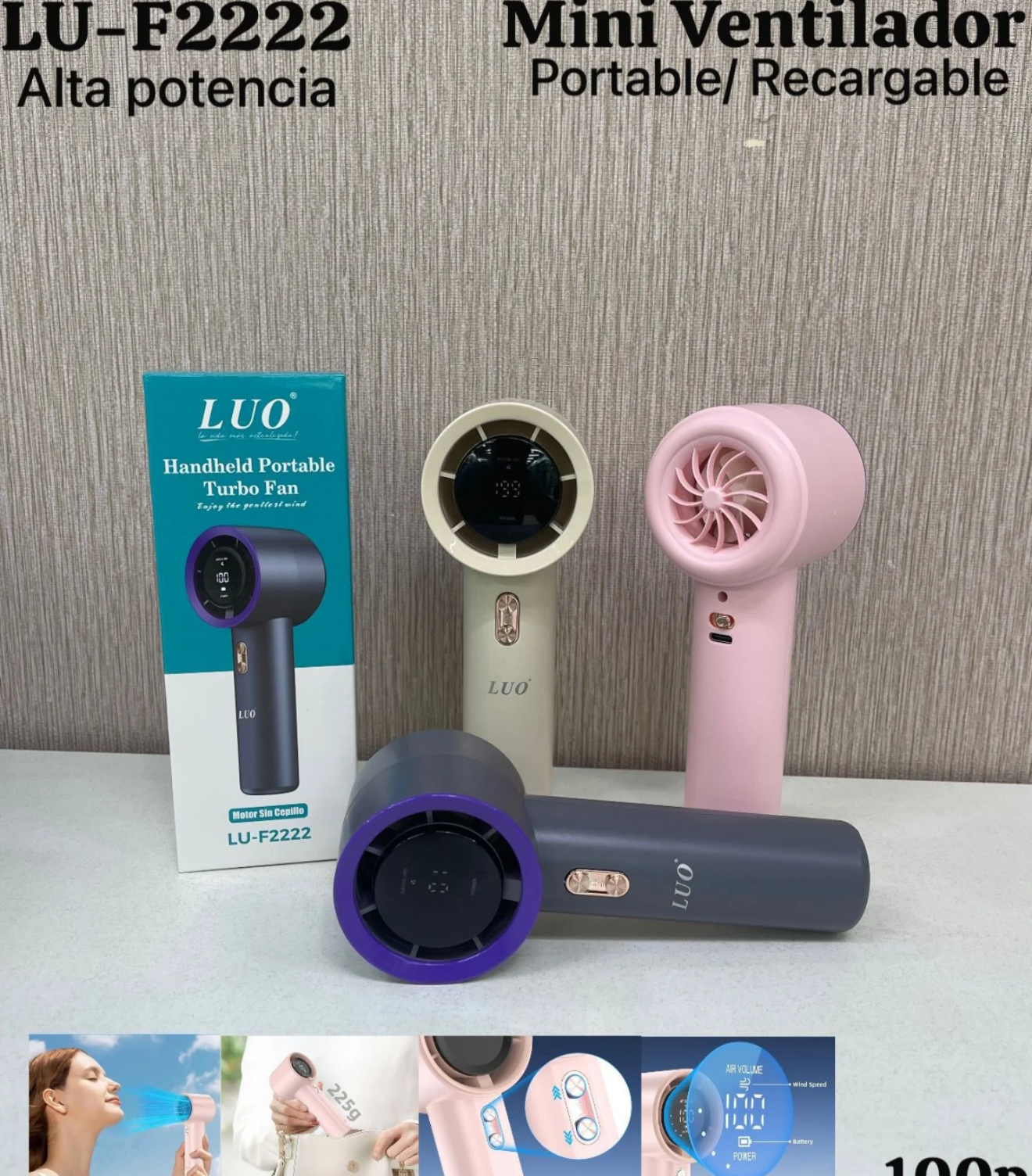 MINI SOPLETE TURBINA LUO  (F 2222 )