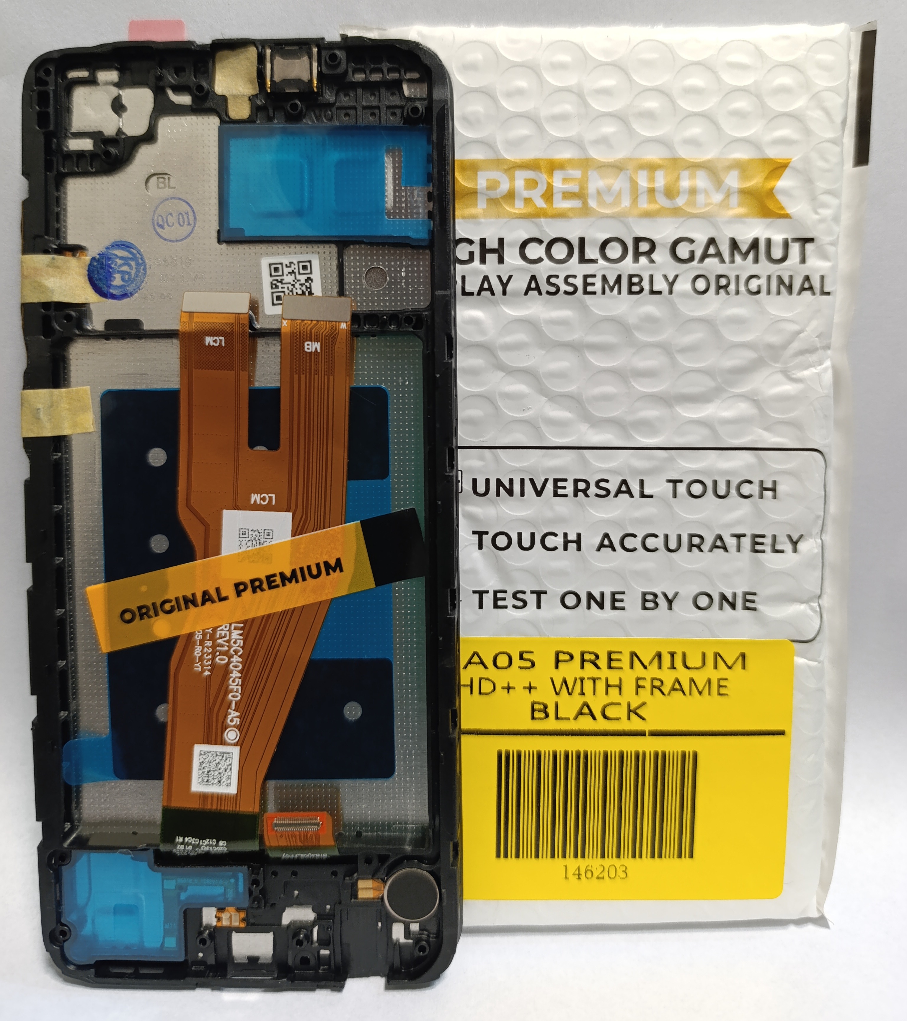 Modulo samsung a05 premium con marco