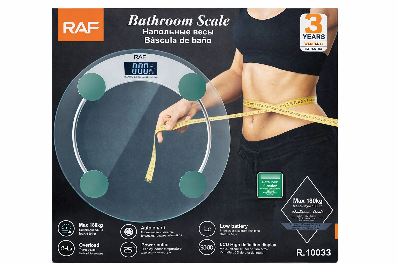 Balanza Personal RAF  R 10033