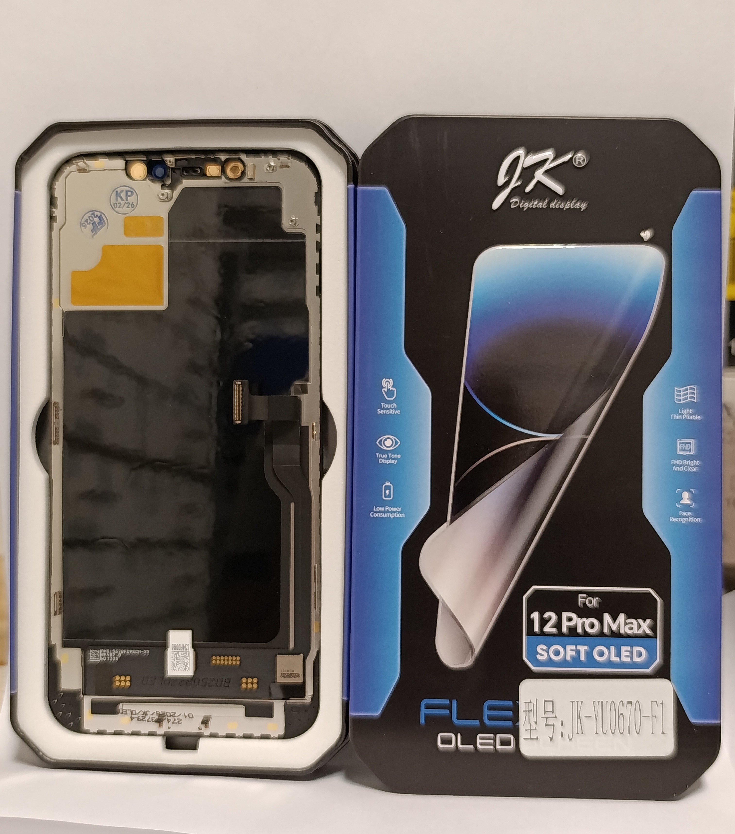 MODULO IPHONE 12 PRO MAX OLED SOFT JK