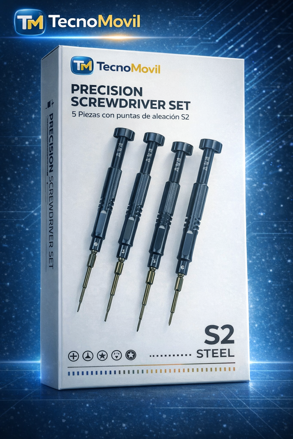 Kit de destornillador factory - s2