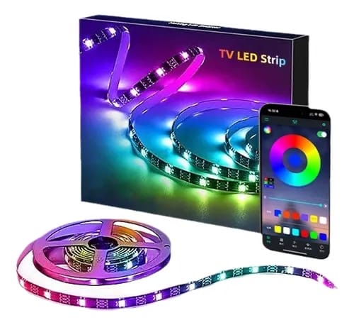 Tira led  multicolor  5050 + app (solo iphone)