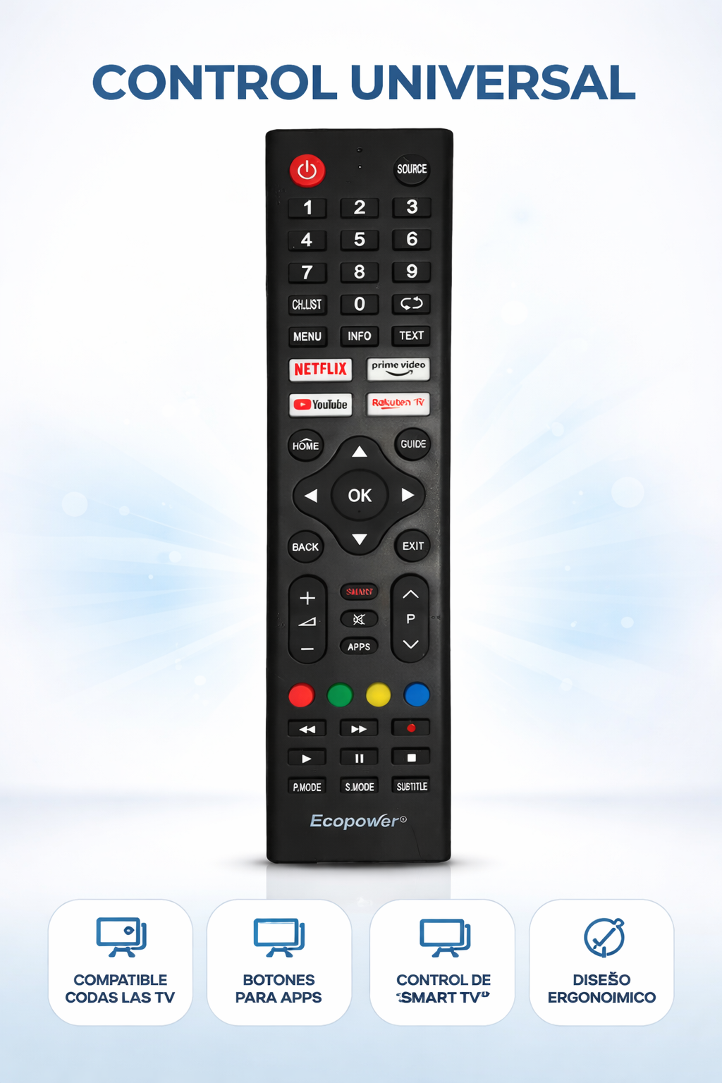 Control universal ecopower 8614