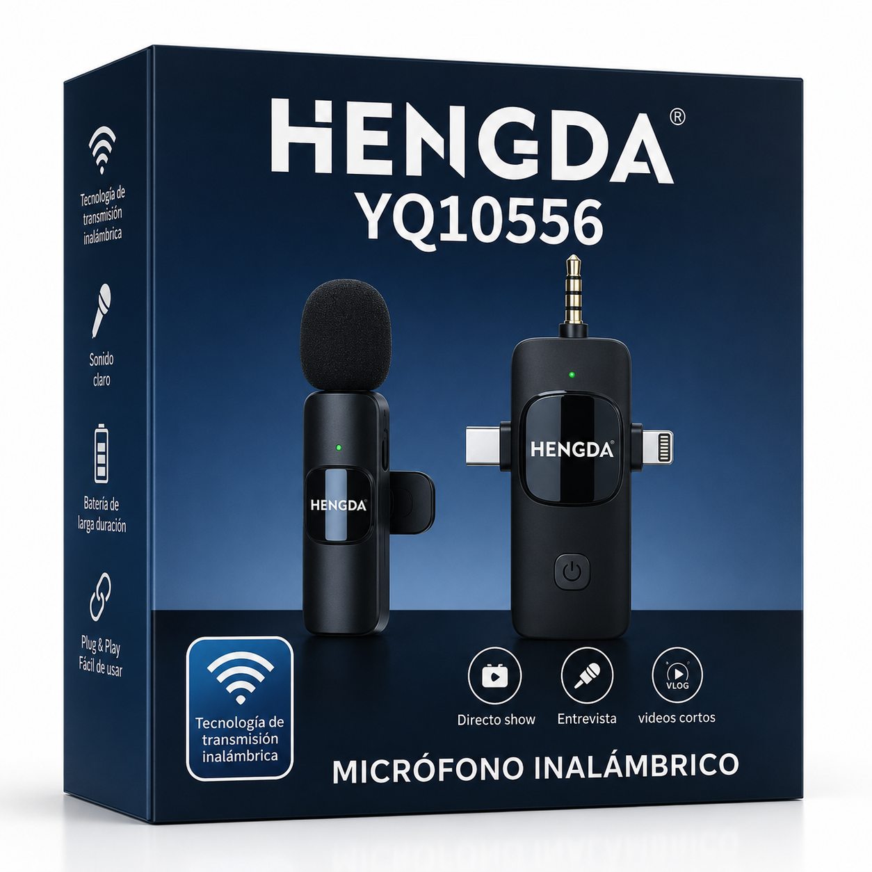 Microfono corbatero Hengda x1 tipo c ( Yq 10556)