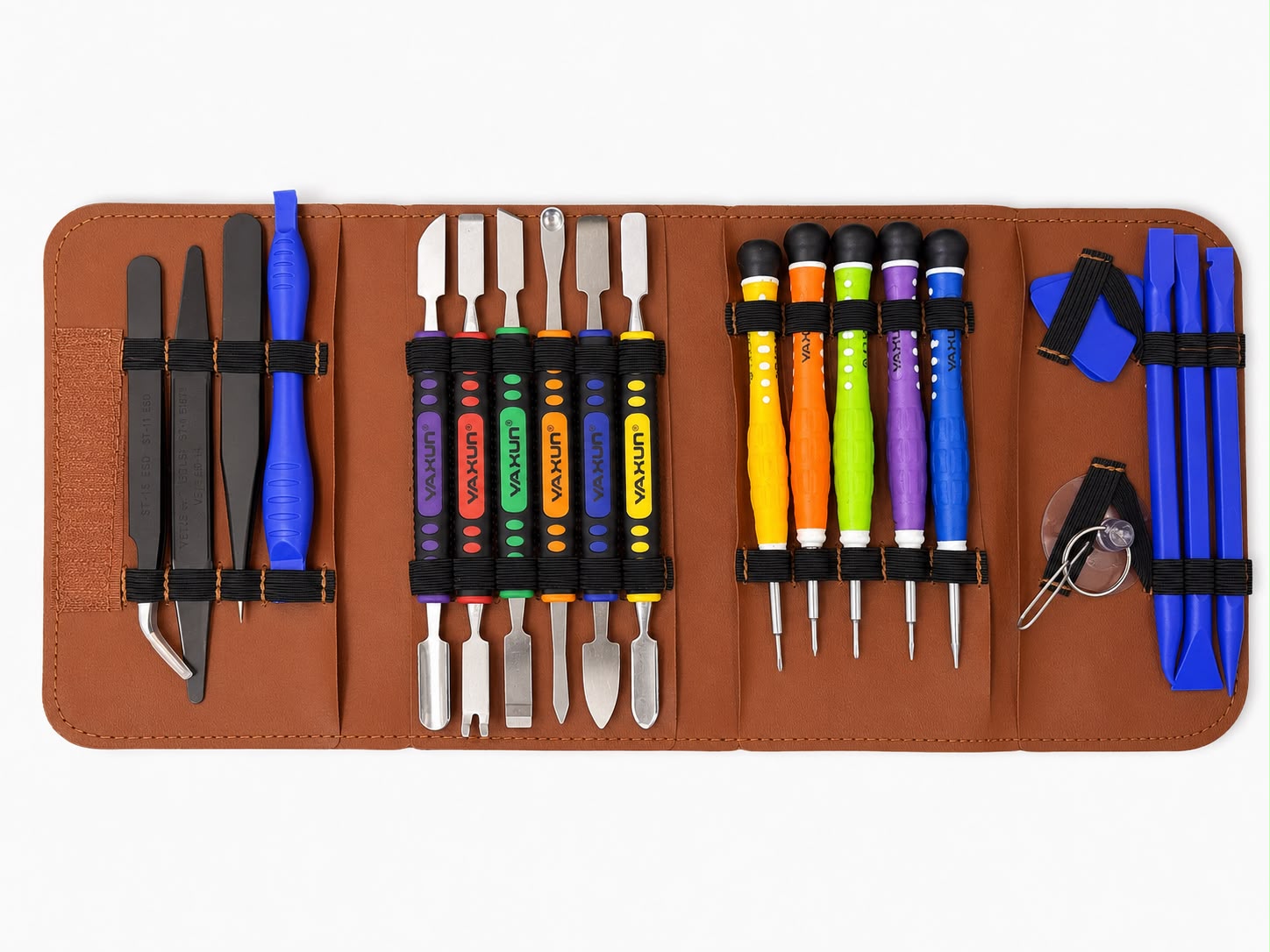 Kit de destornillador yx-6126 cuero