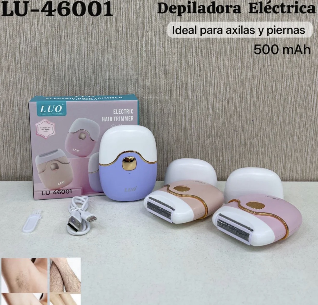 Mini Depiladora Luo (lu 46001)