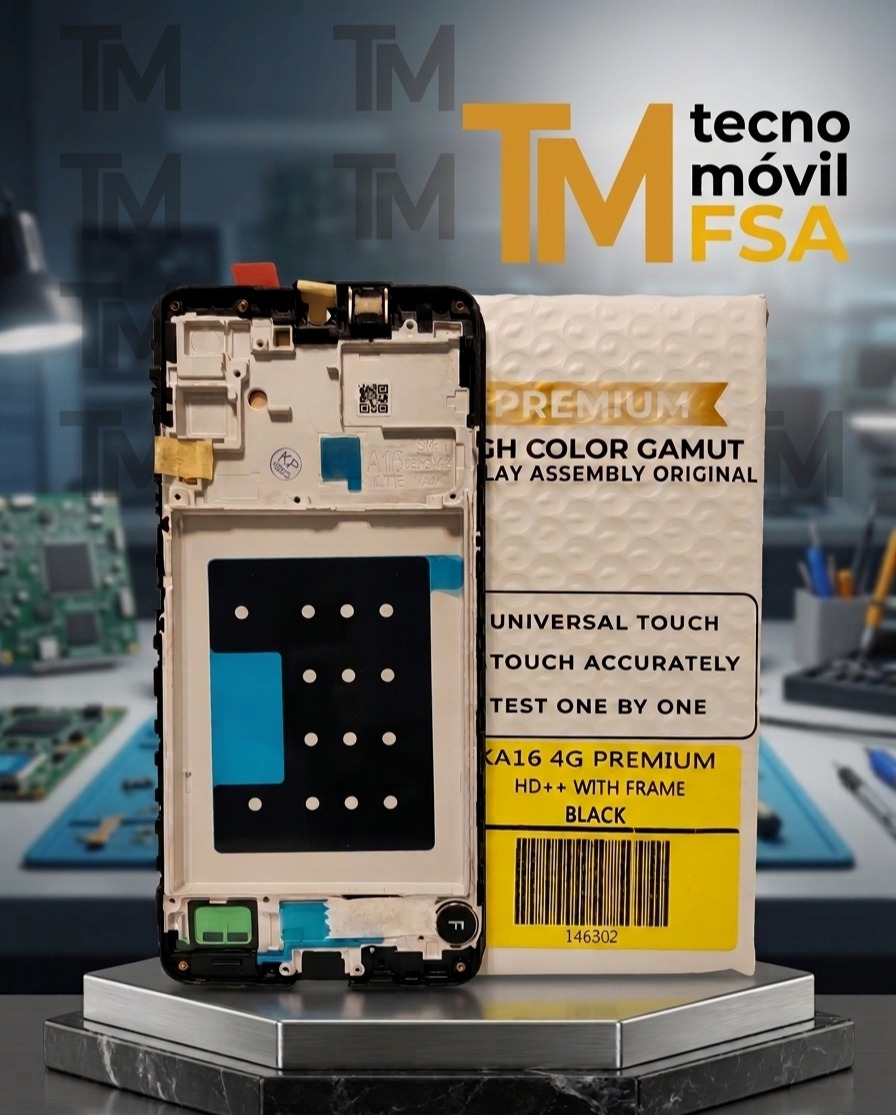 modulo samsung a16 4g premium con marco