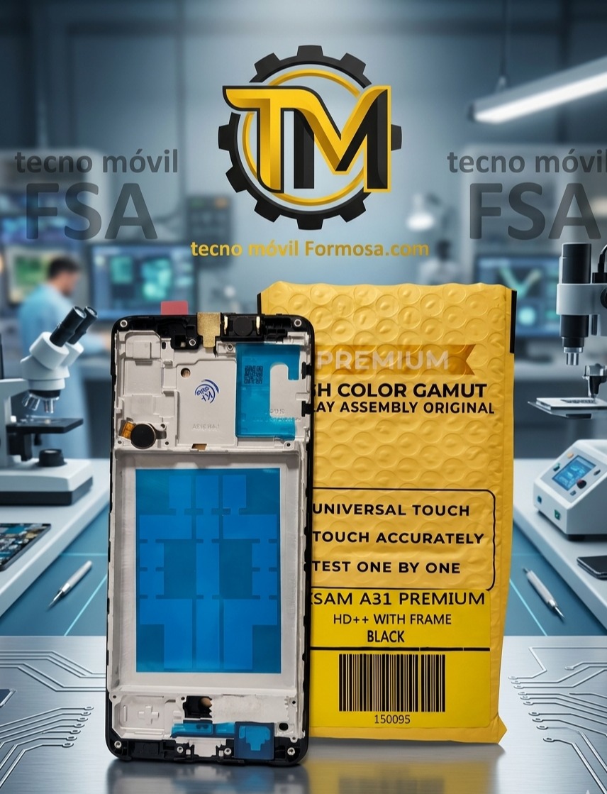 modulo samsung a31 premium con marco